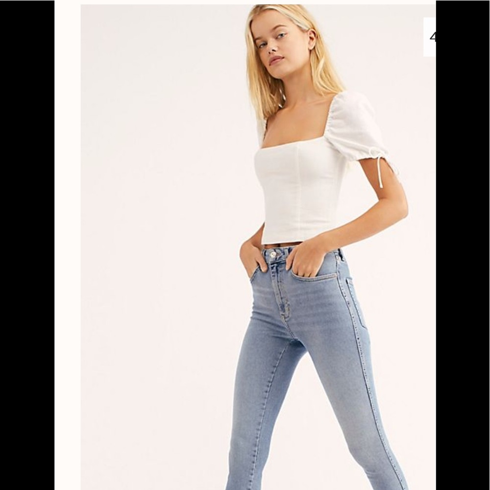 NWOT Free People Skinny Jeans - Picture 6 of 7